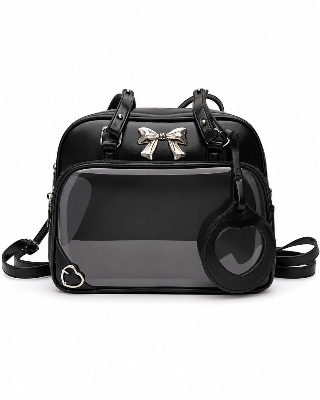 Itamoon Ita Bag – Cute Kawaii Bow Clear Window Shoulder Bag