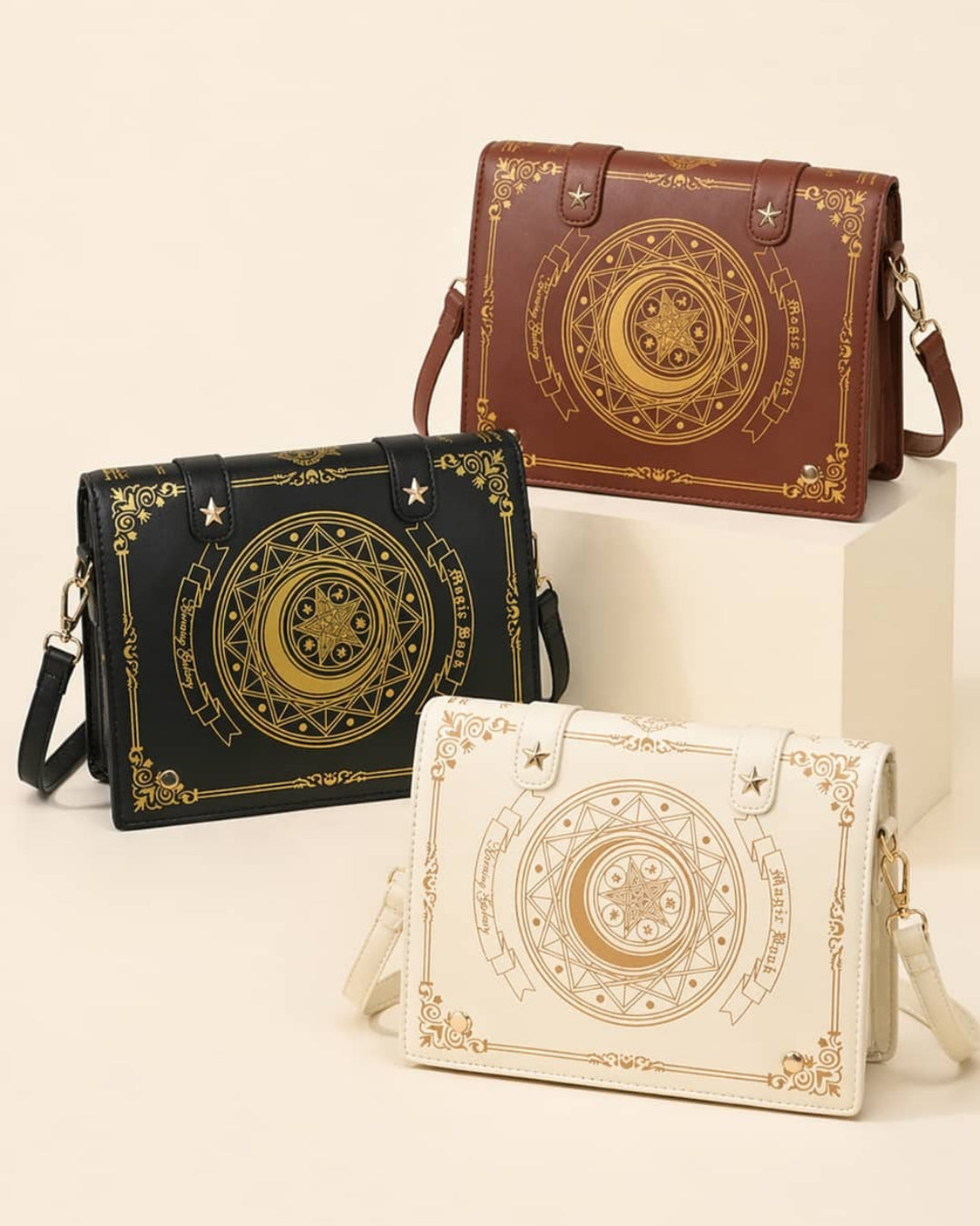 Itamoon Magic Book Ita Bag – Cute Kawaii Clear Window Display Bag