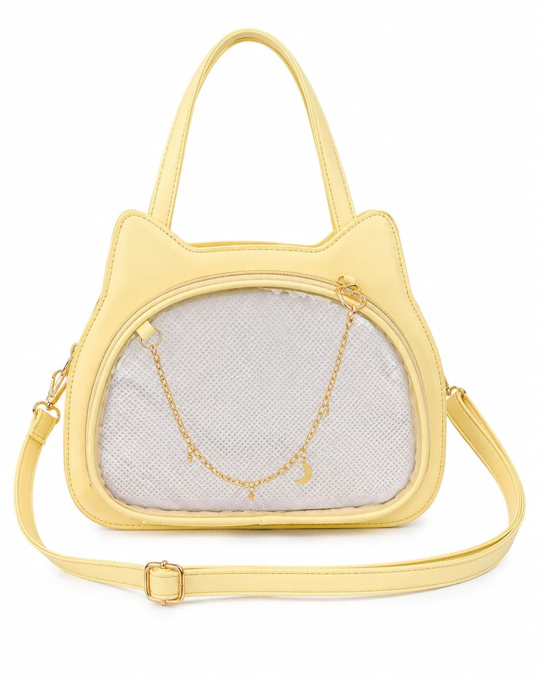 Itamoon Ita Bag – Cute Kawaii Cat Ear Clear Window Shoulder Bag