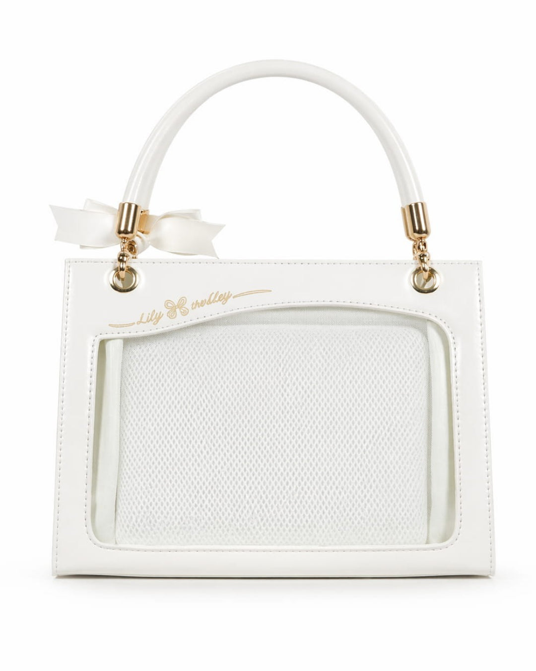 Itamoon Lily of the Valley Pearl Bow Ita Bag Handbag