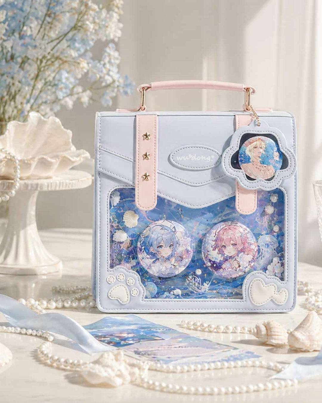 Itamoon Ita Bag – Cute Kawaii Clear Window Backpack Tote