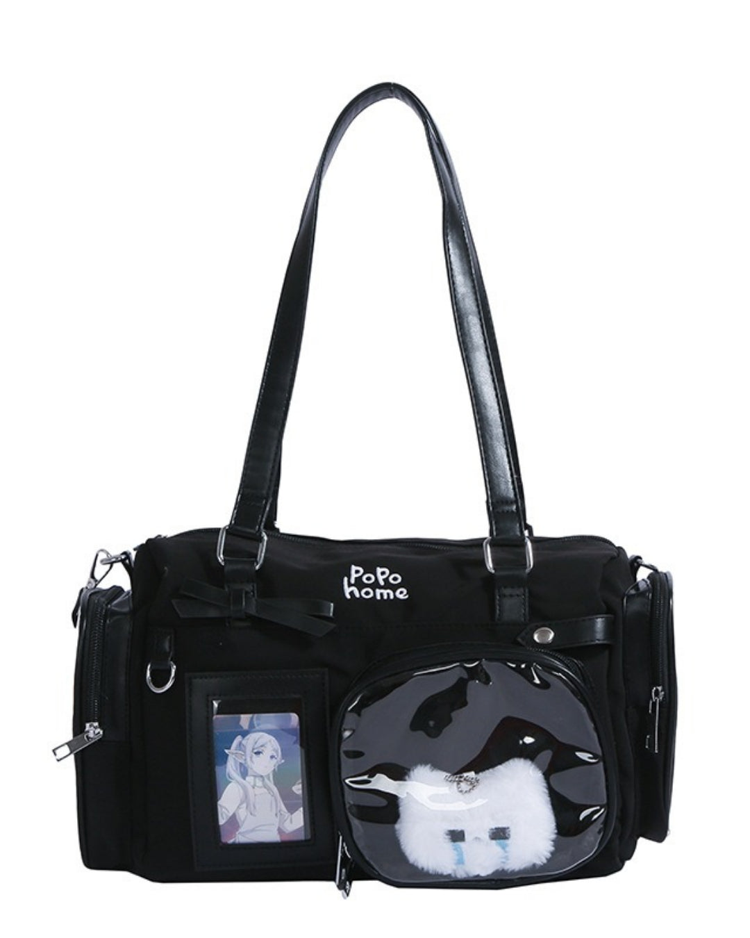 Itamoon Kawaii Ita Bag Handbag with Clear Display Window