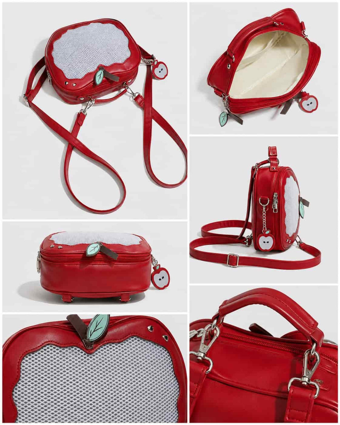 Itamoon Ita Bag – Cute Kawaii Apple Clear Window Shoulder Bag
