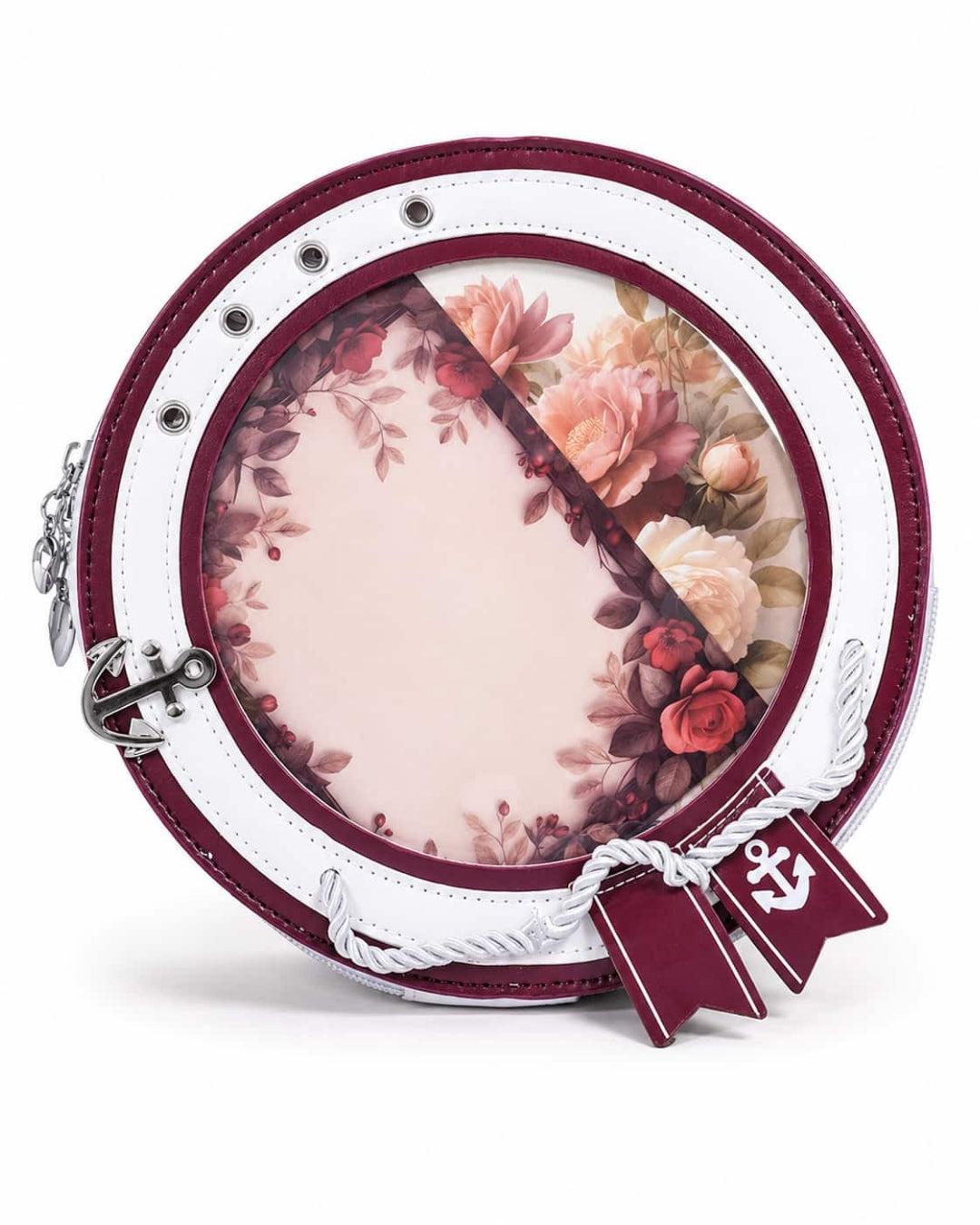 Itamoon Ita Bag – Cute Kawaii Round Sailor Clear Window Bag