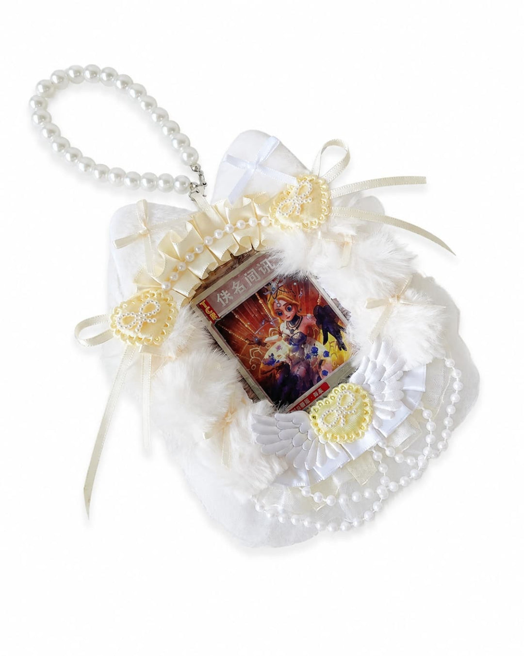 Itamoon Holder – Fluffy Angel Ita Bag Card Sleeve
