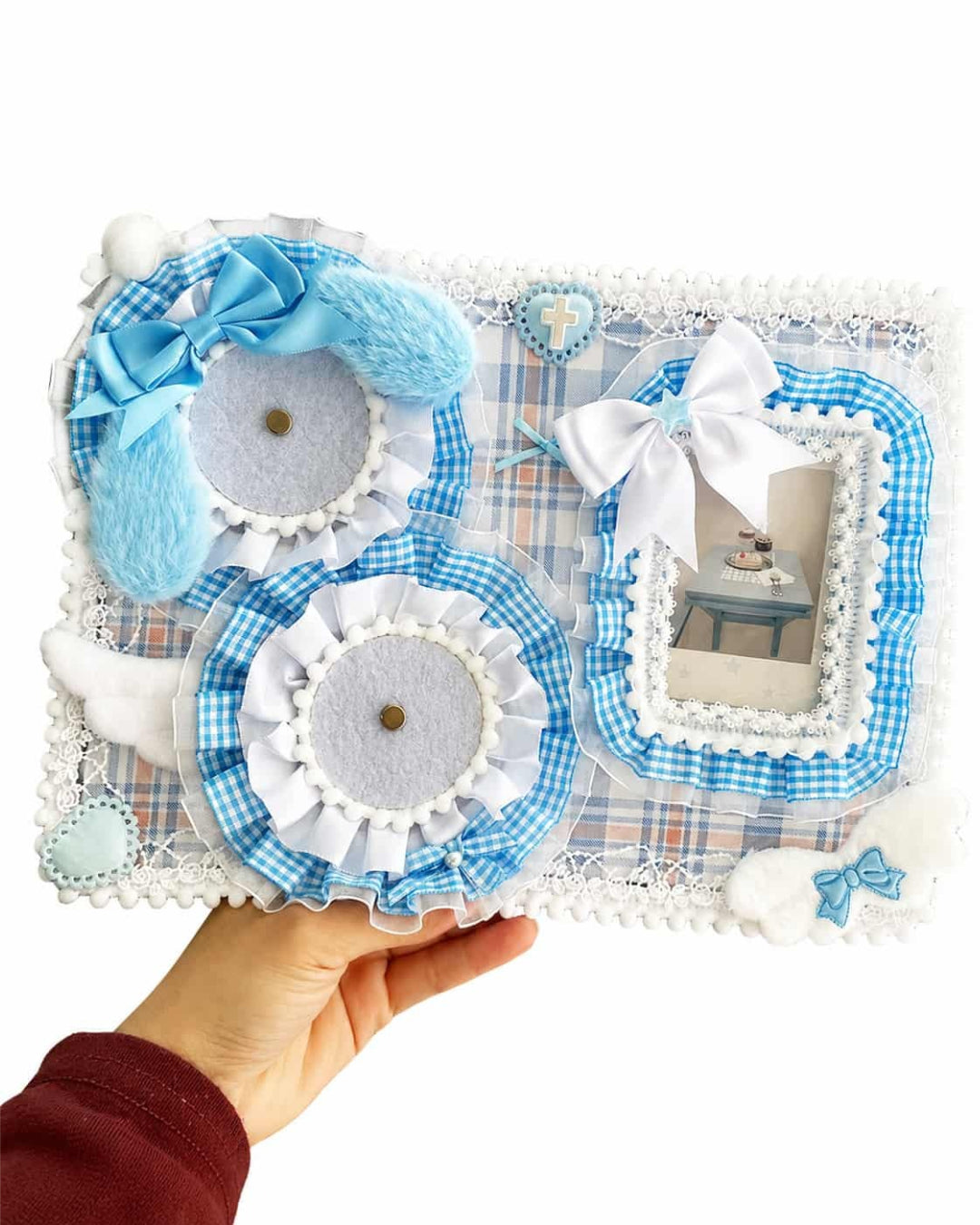 Itamoon Board – Kawaii Plaid Ita Bag Insert Display