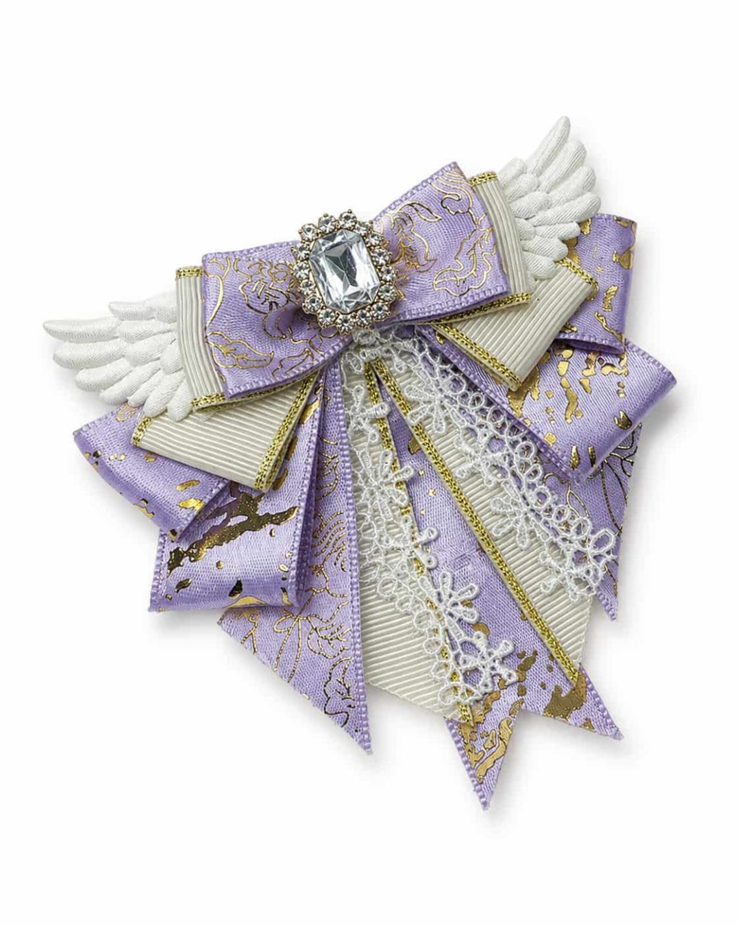 Itamoon Brooch – Angel Wing Ribbon Bow Ita Bag Pin
