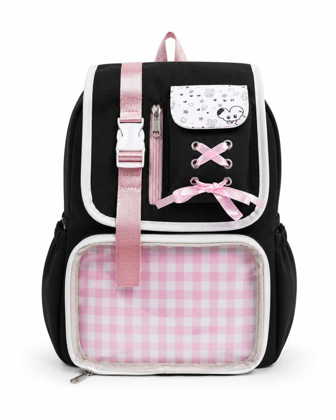 Itamoon Ita Bag – Cute Kawaii Bow Clear Window Backpack