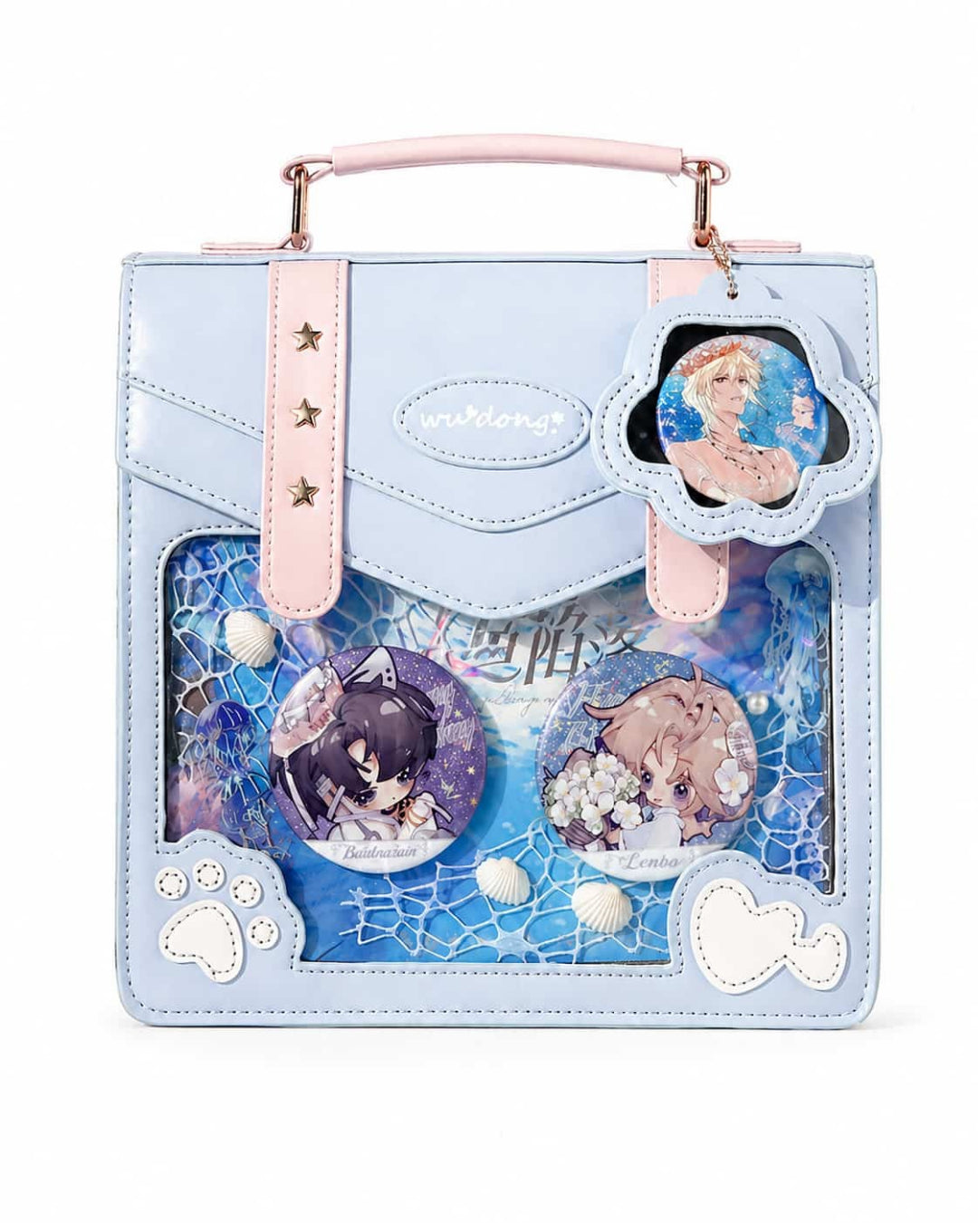Itamoon Ita Bag – Cute Kawaii Clear Window Backpack Tote