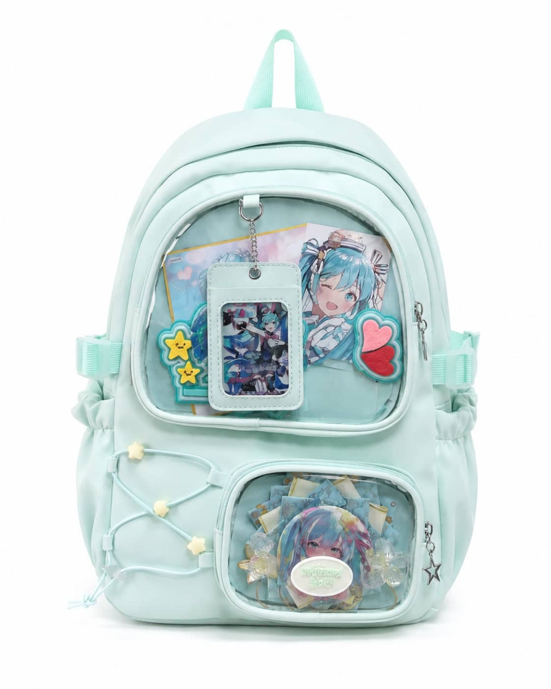 Itamoon Ita Bag Backpack – Cute Kawaii Double Clear Window Backpack