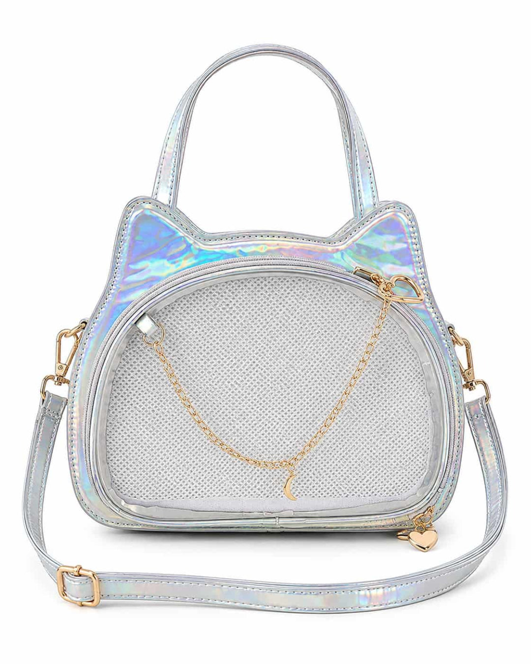 Itamoon Ita Bag – Cute Kawaii Cat Ear Clear Window Shoulder Bag