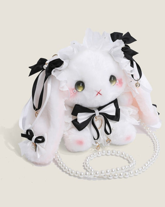 Itamoon Gothic Lolita Plush Bunny Bag
