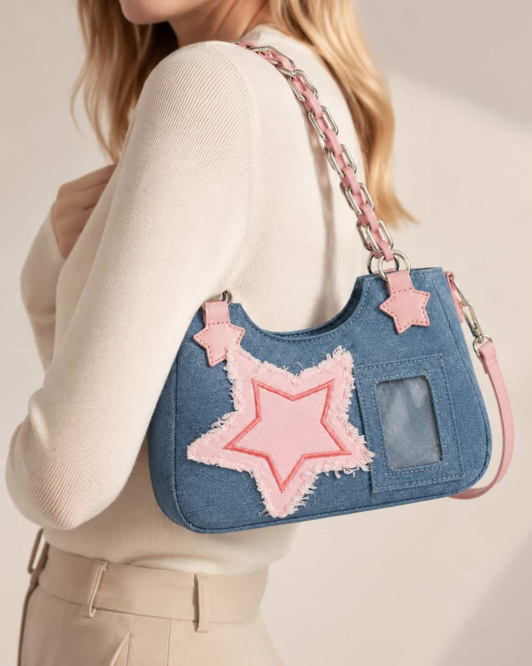 Itamoon Ita Bag – Cute Kawaii Star Pocket Shoulder Bag