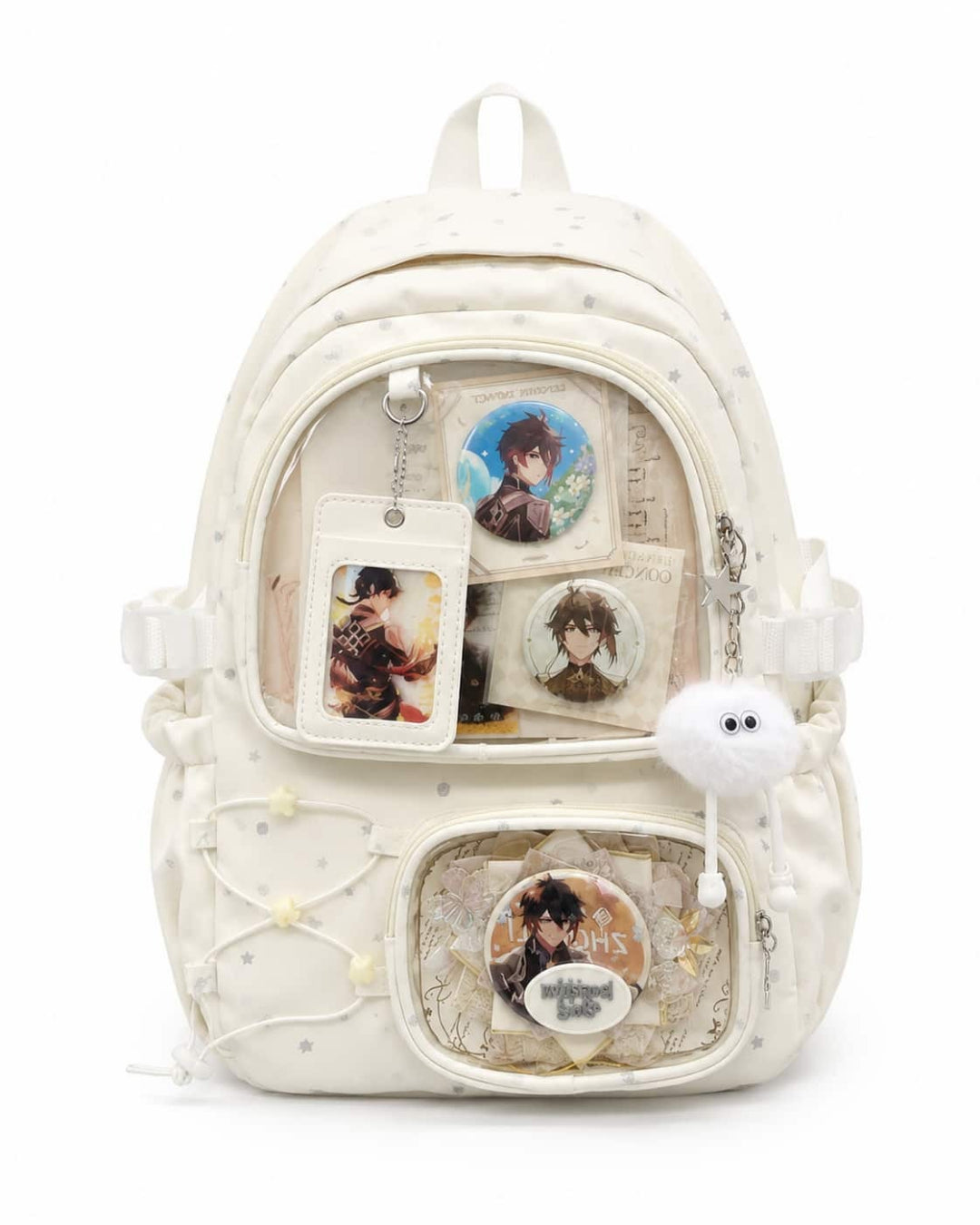 Itamoon Ita Bag Backpack – Cute Kawaii Double Clear Window Backpack