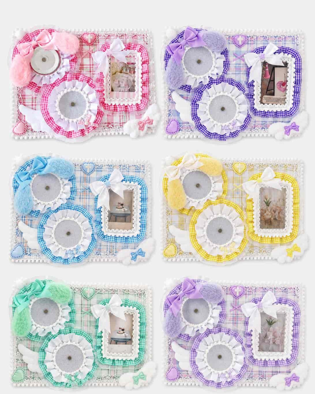 Itamoon Board – Kawaii Plaid Ita Bag Insert Display