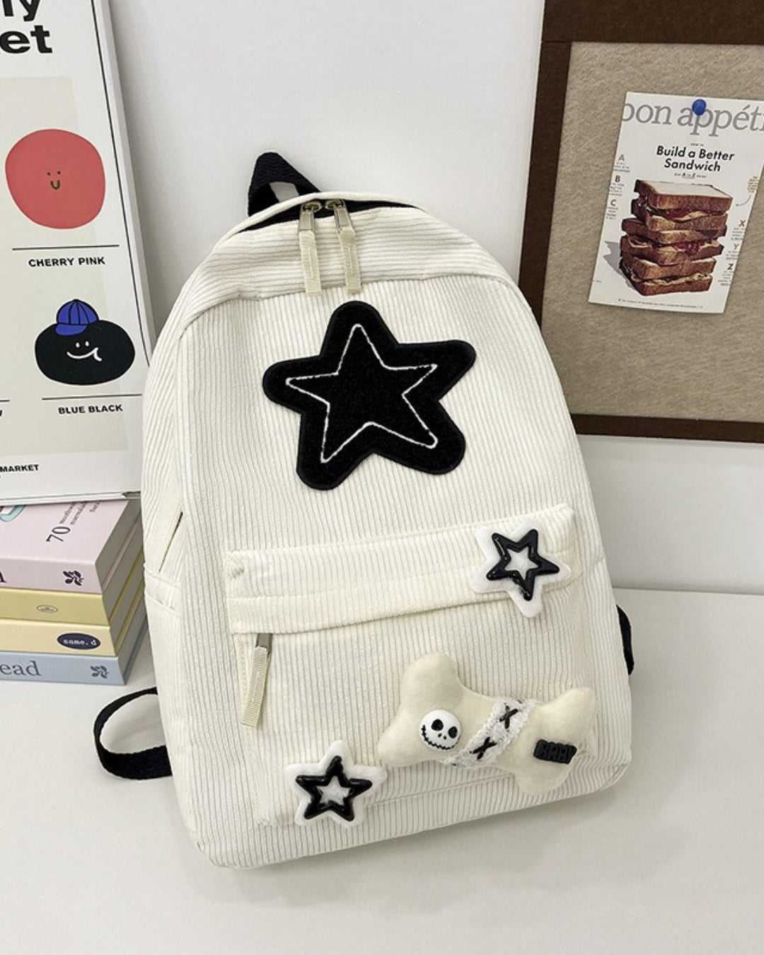 Itamoon Star Plush Kawaii Backpack