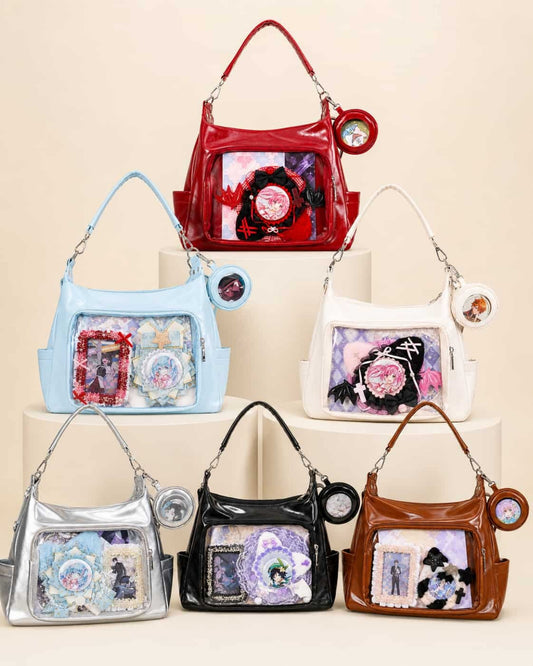 Itamoon Ita Bag – Cute Kawaii Glossy Clear Window Shoulder Bag