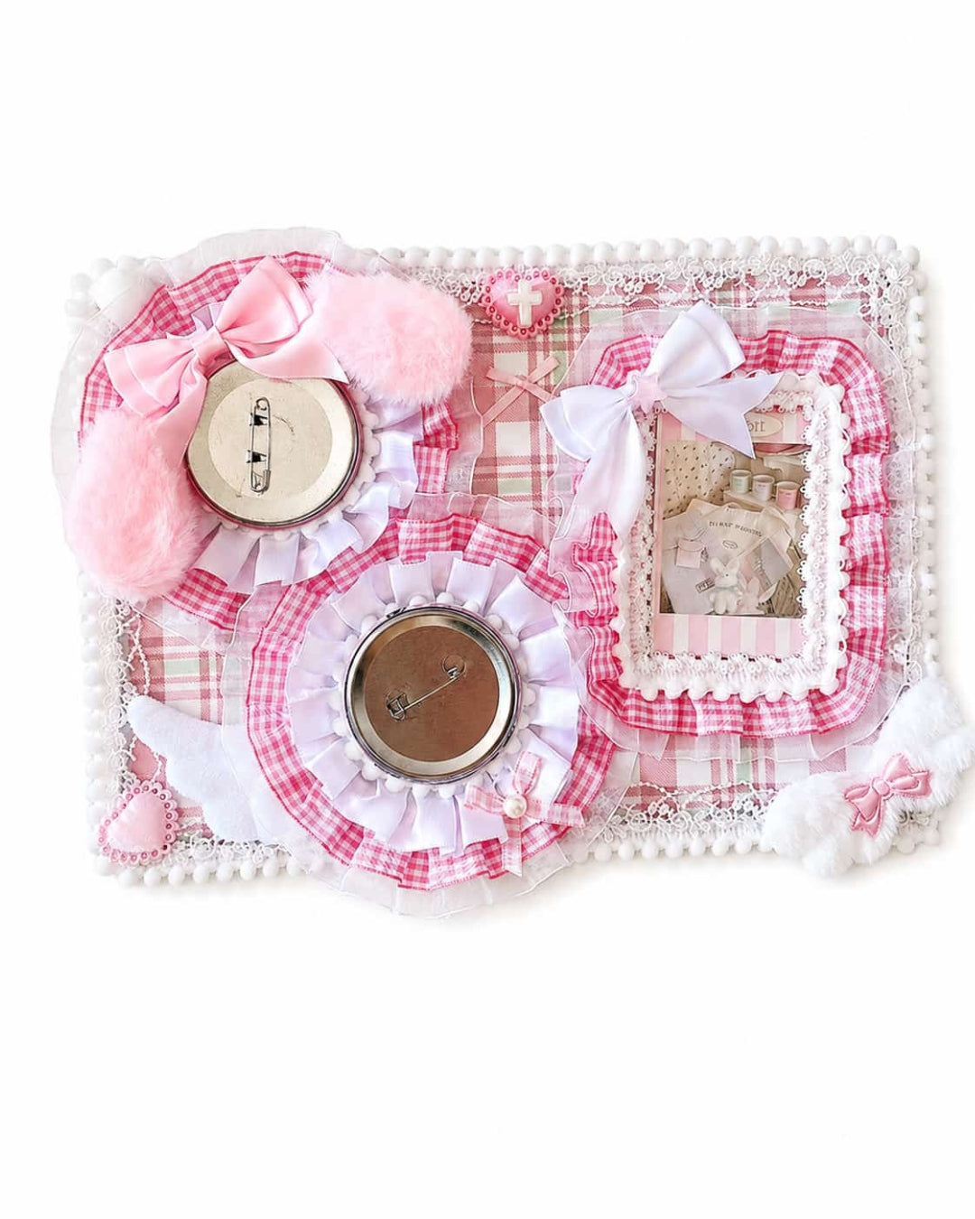 Itamoon Board – Kawaii Plaid Ita Bag Insert Display
