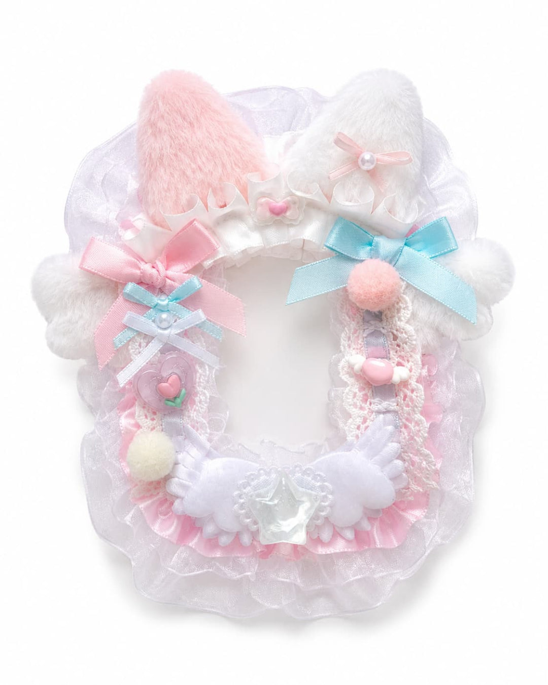 Itamoon Holder – Kawaii Rabbit & Cat Ear Photocard Holder