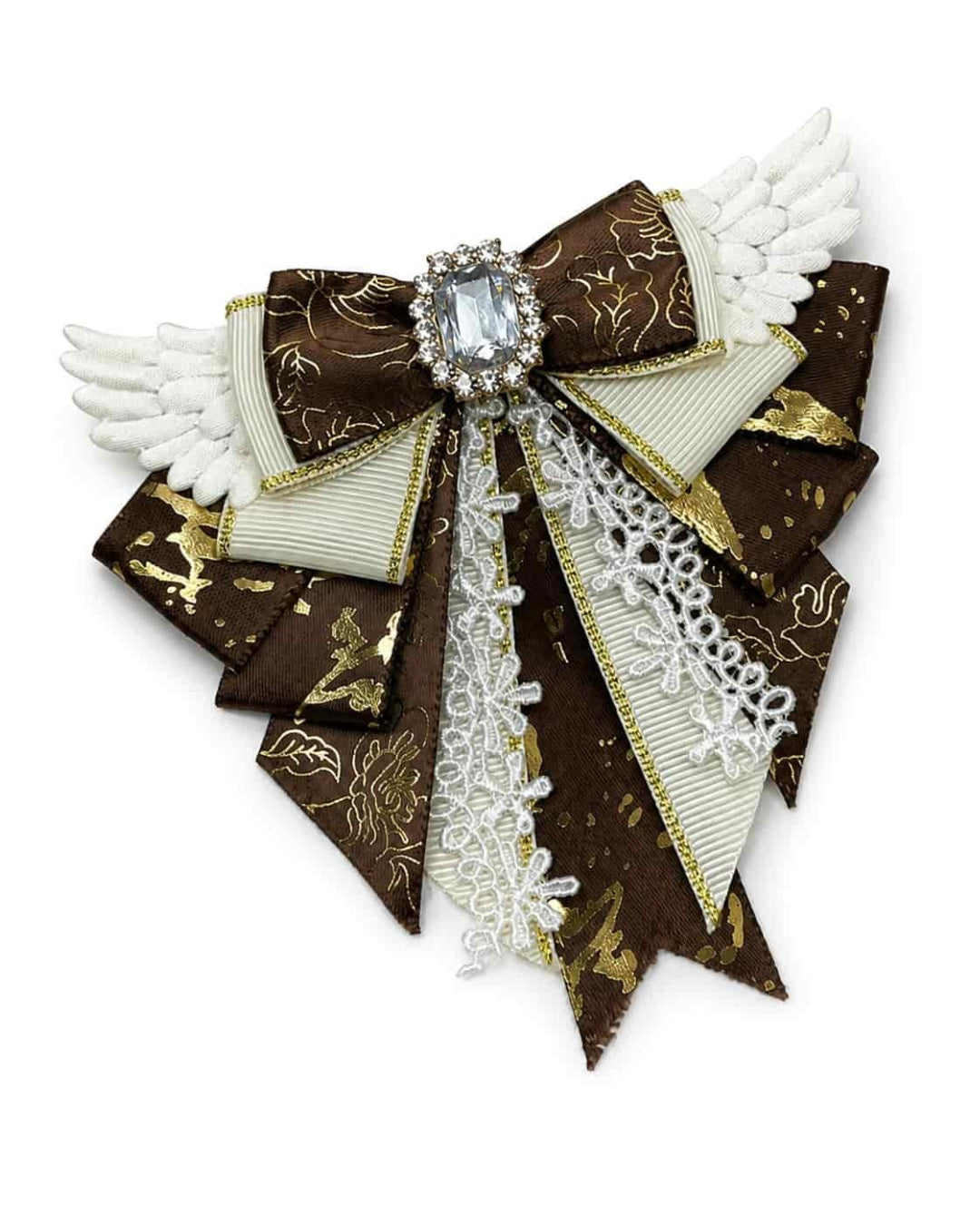Itamoon Brooch – Angel Wing Ribbon Bow Ita Bag Pin