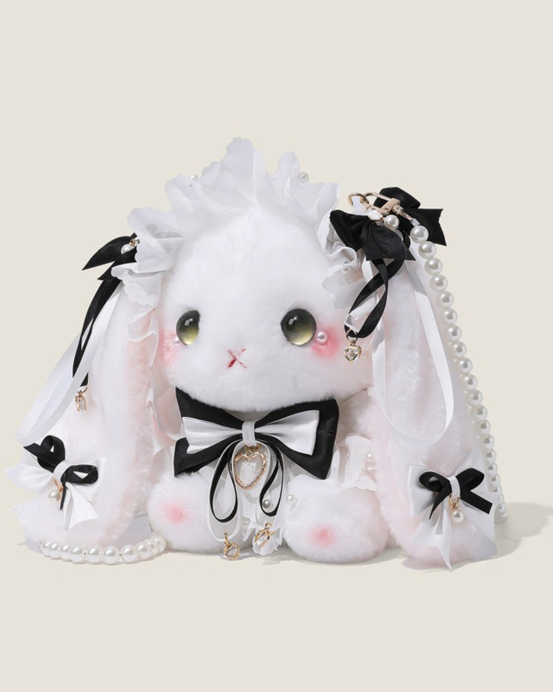 Itamoon Gothic Lolita Plush Bunny Bag