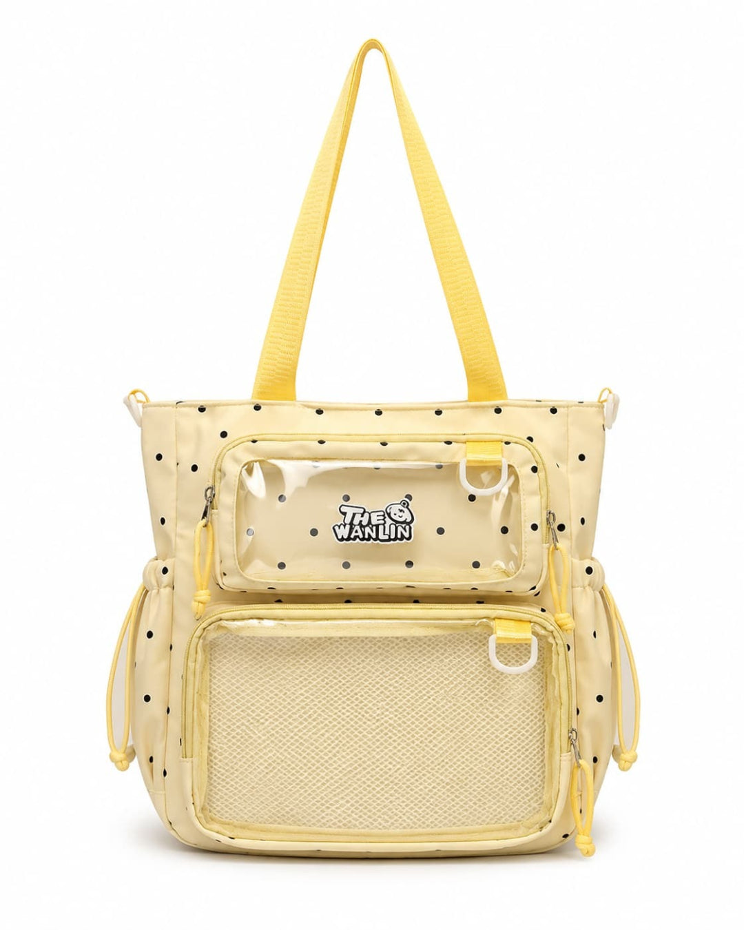 Itamoon Ita Bag – Cute Kawaii Polka Dot Clear Window Shoulder Bag
