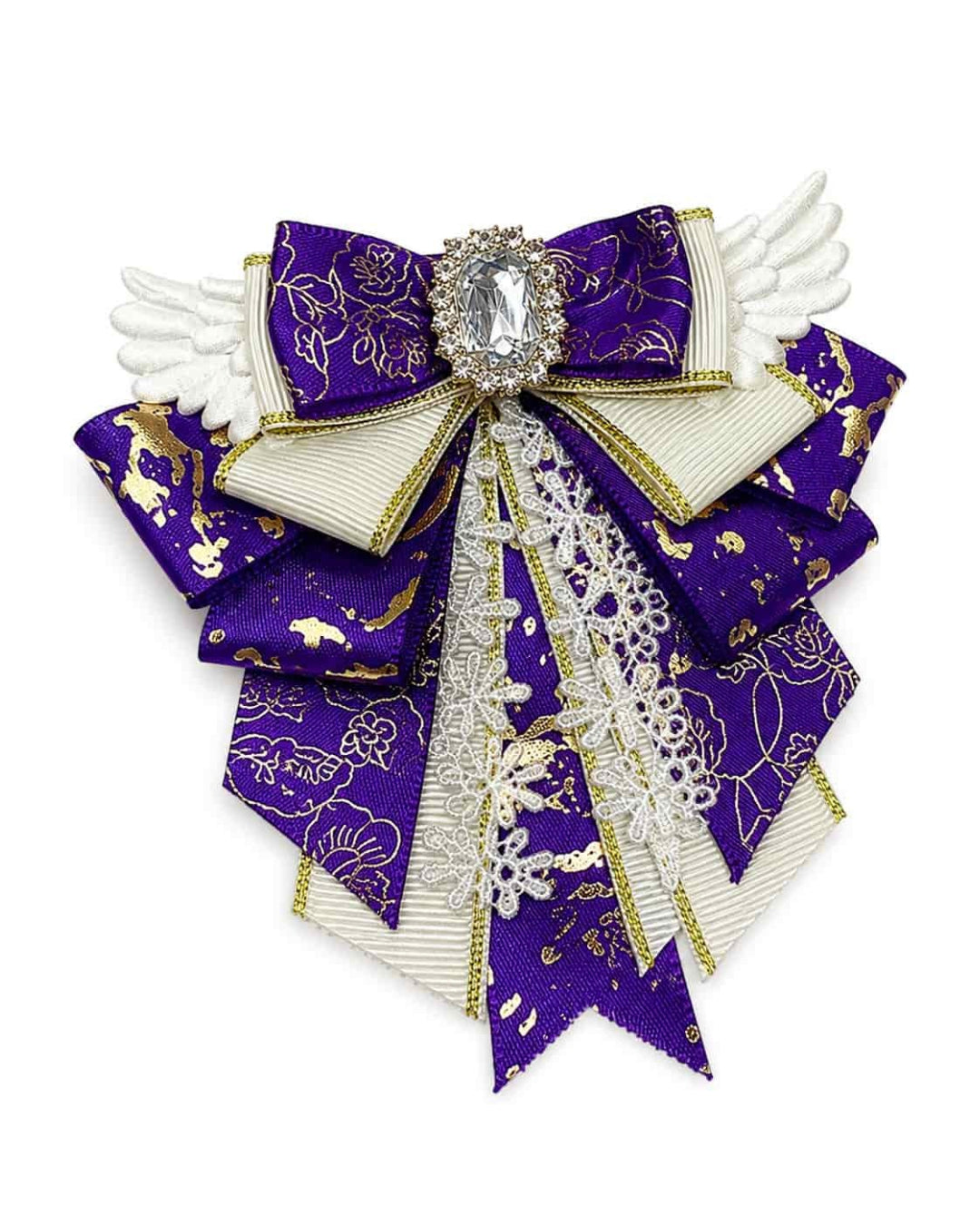 Itamoon Brooch – Angel Wing Ribbon Bow Ita Bag Pin