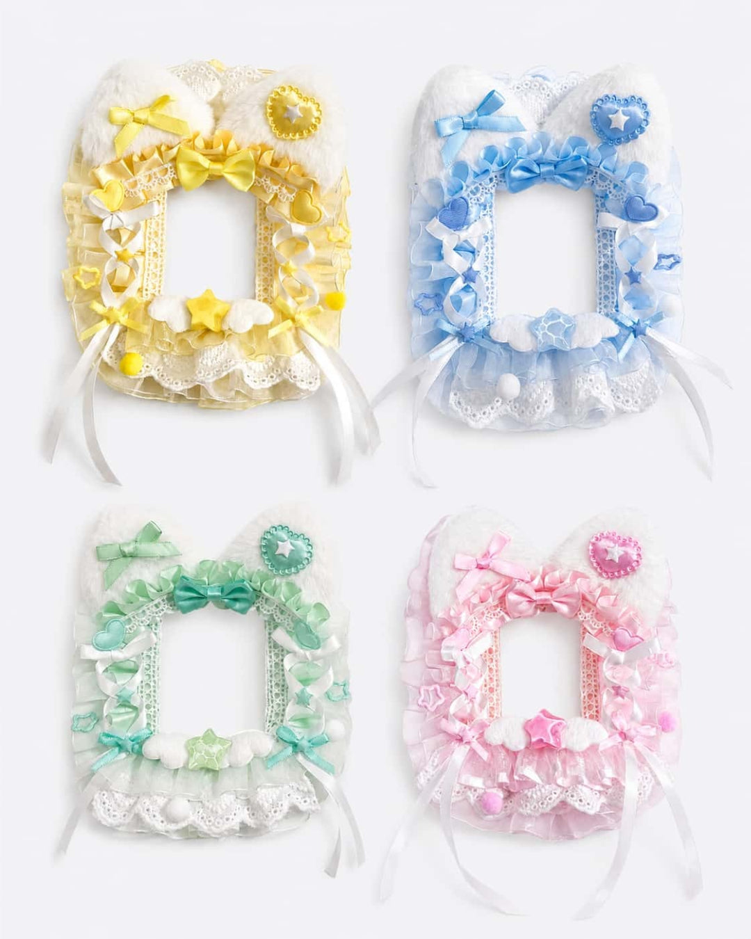 Itamoon Holder – Cozy Cat Lace Photocard Holder