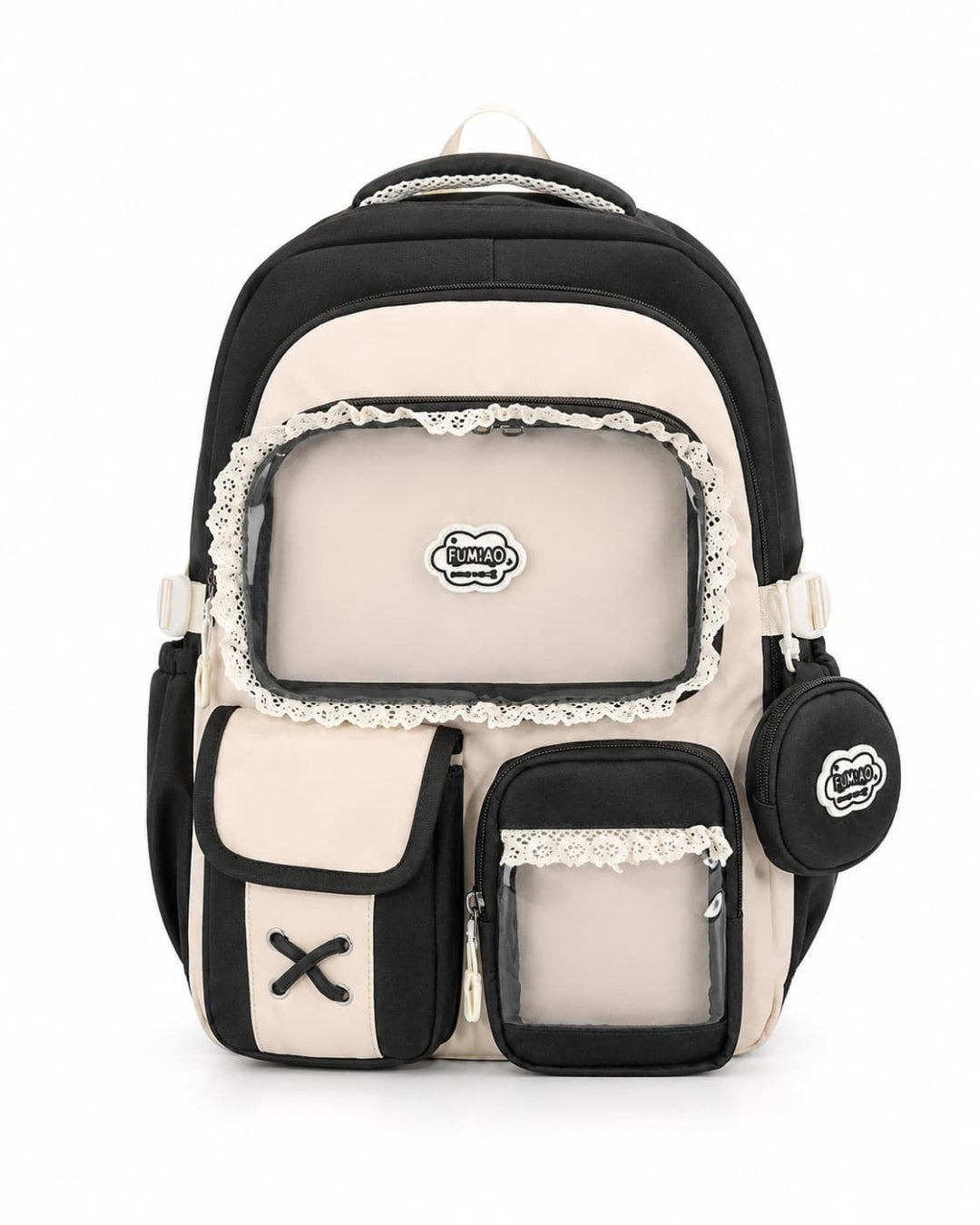 Itamoon Ita Bag – Cute Kawaii Lace Clear Window Backpack