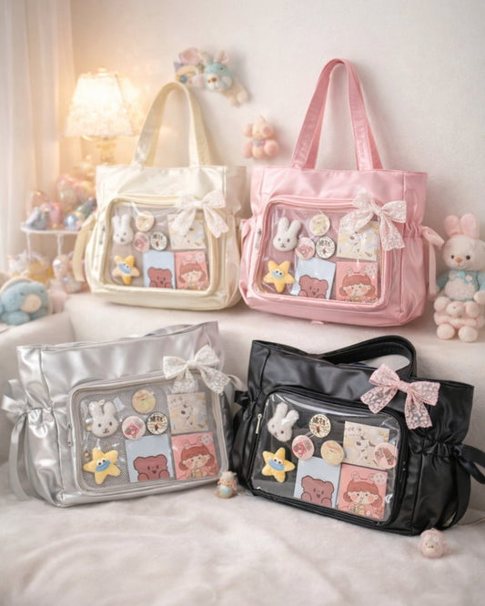 Itamoon Ita Bag – Cute Kawaii Clear Window Tote