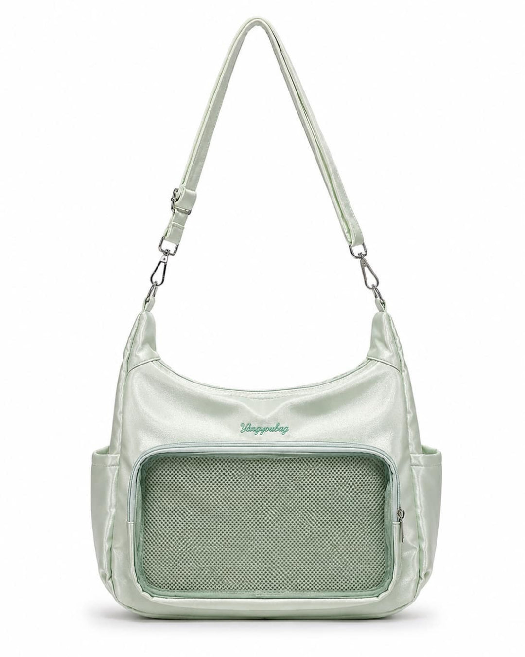 Itamoon Ita Bag – Cute Kawaii Crescent Clear Window Shoulder Bag