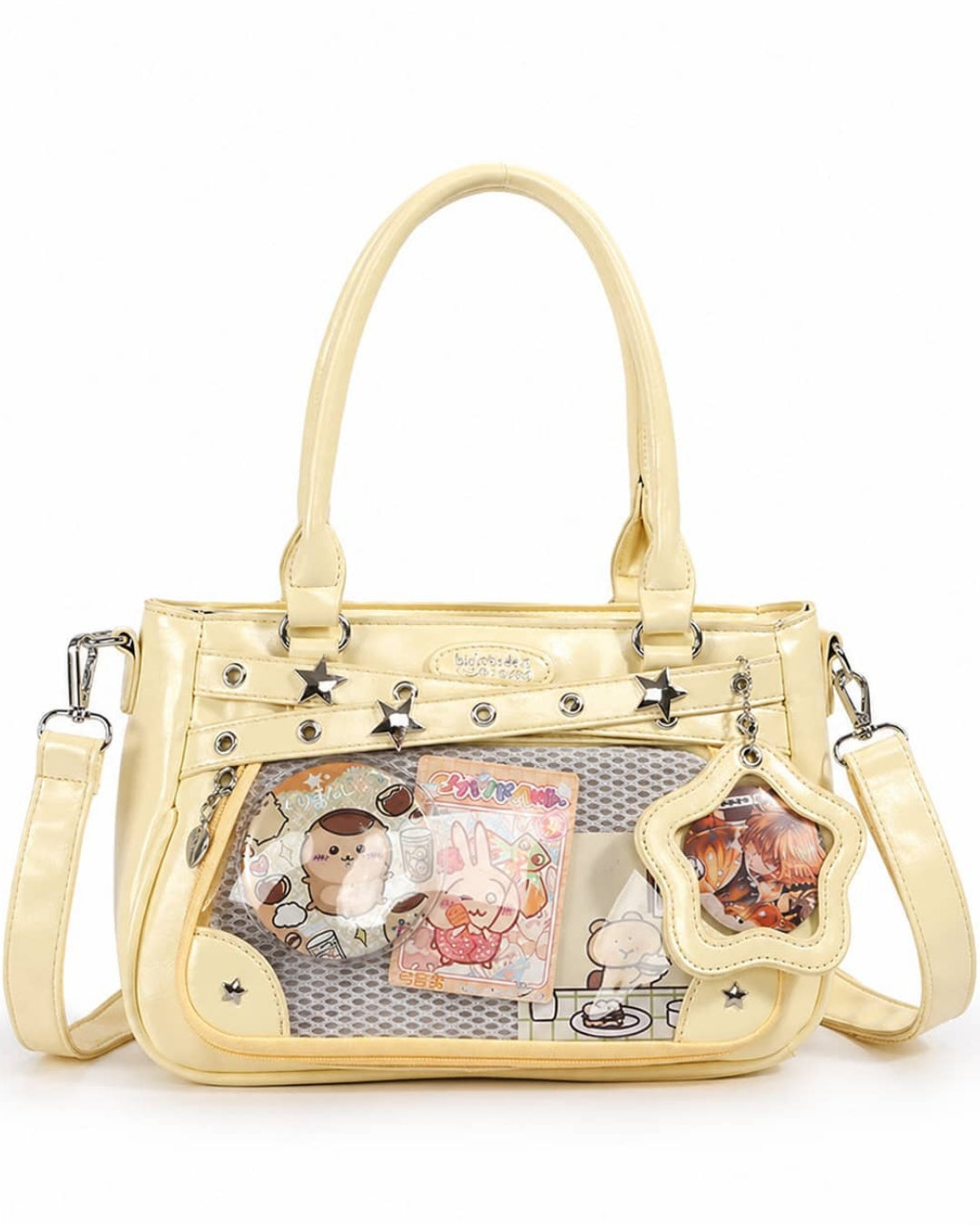 Itamoon Ita Bag – Cute Kawaii Clear Window Shoulder Tote Bag