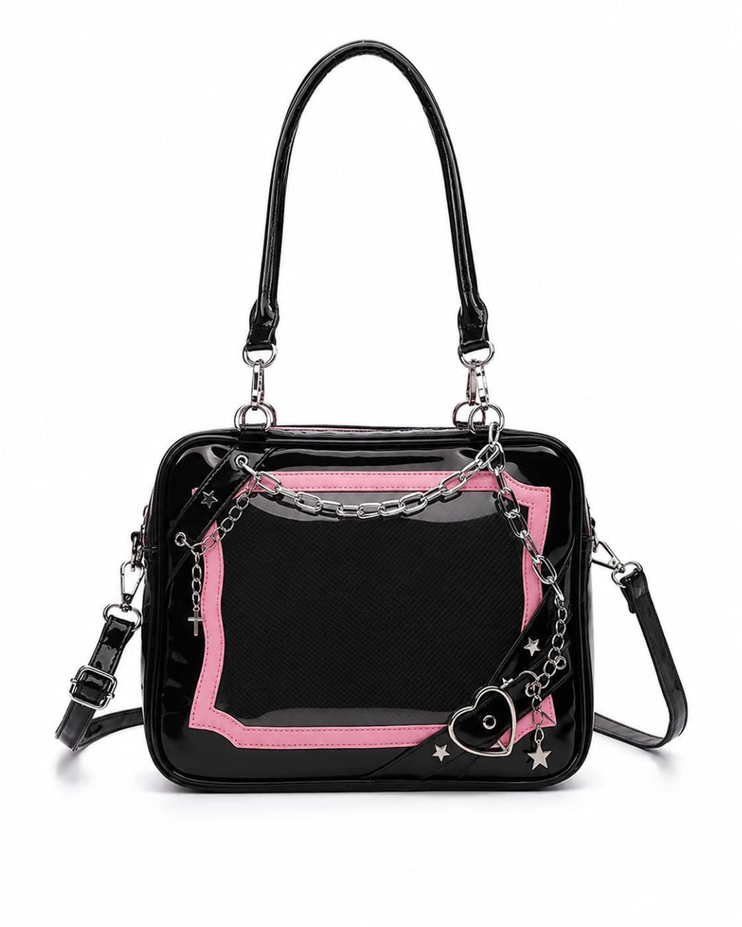 Itamoon Kawaii Ita Bag – Gothic Clear Window Shoulder Bag