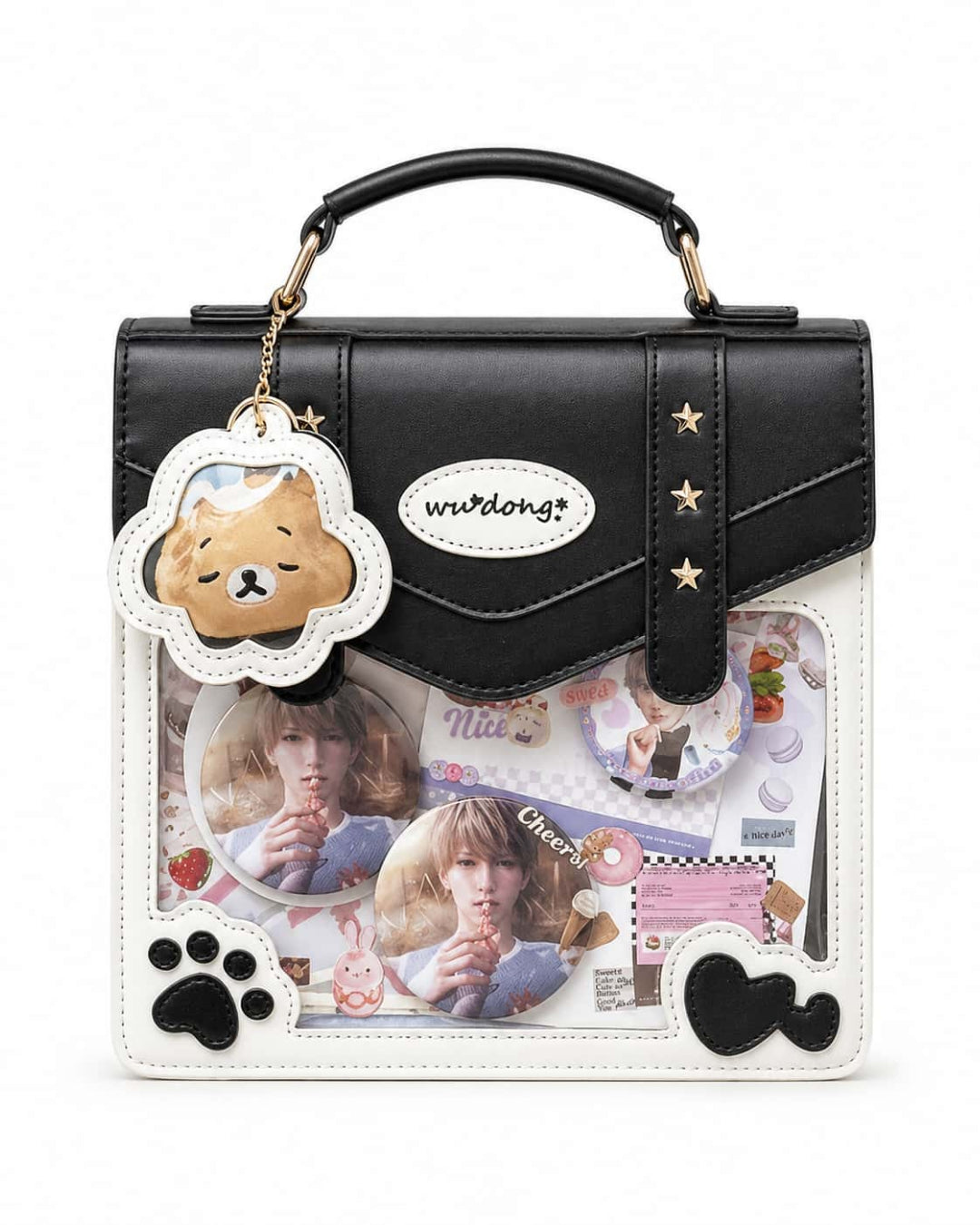 Itamoon Ita Bag – Cute Kawaii Clear Window Backpack Tote