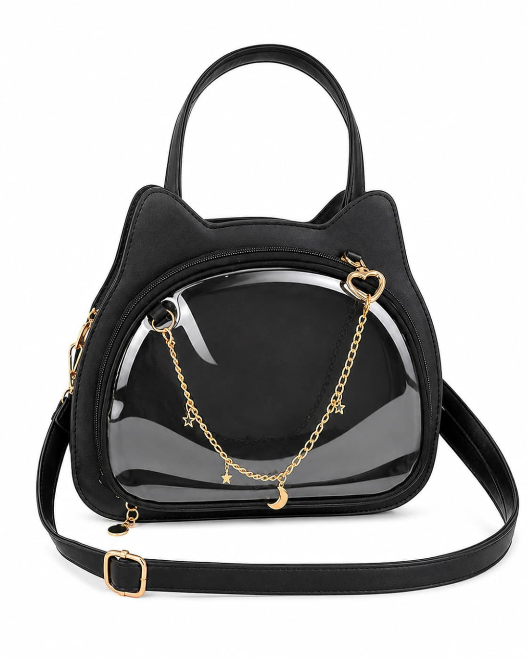 Itamoon Ita Bag – Cute Kawaii Cat Ear Clear Window Shoulder Bag