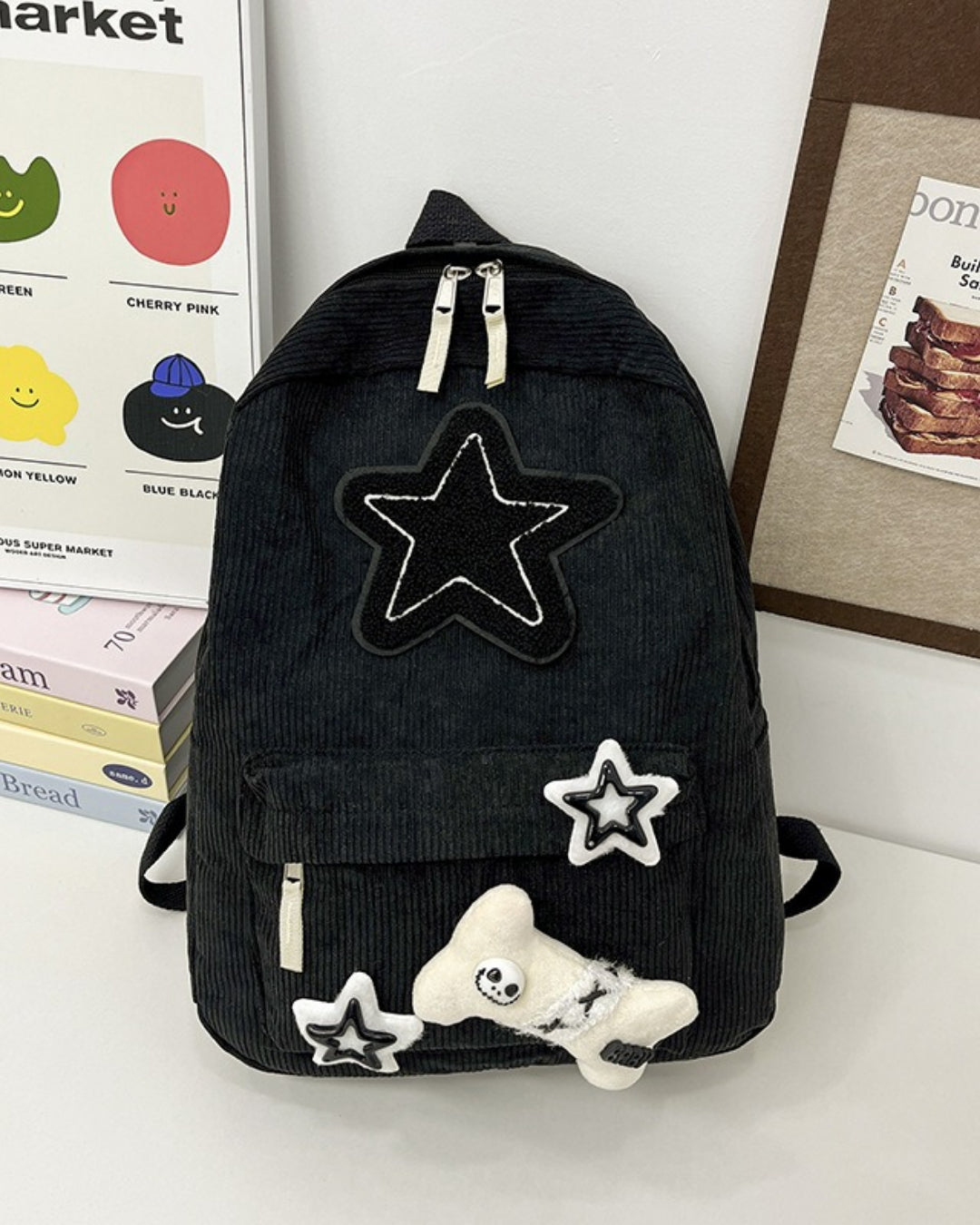 Itamoon Star Plush Kawaii Backpack
