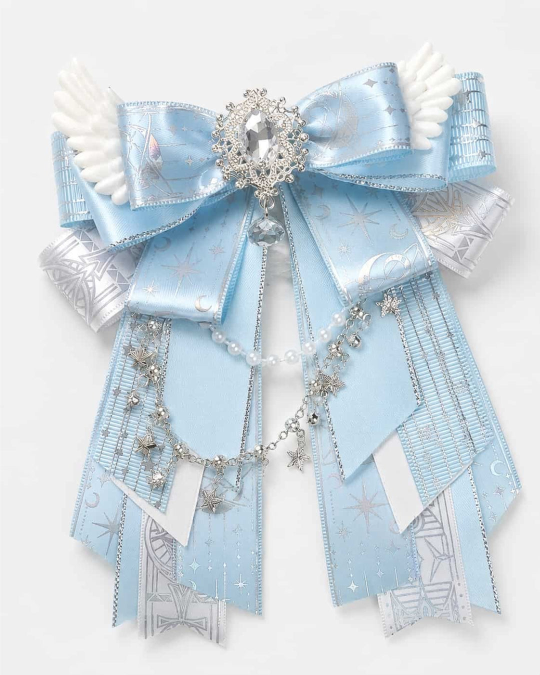 Itamoon Charm – Blue Celestial Bow Bag Charm