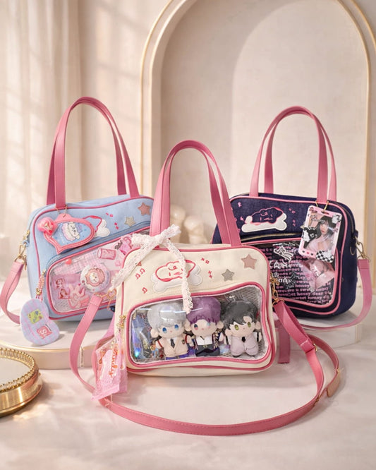 Itamoon Denim Ita Bag Crossbody Handbag