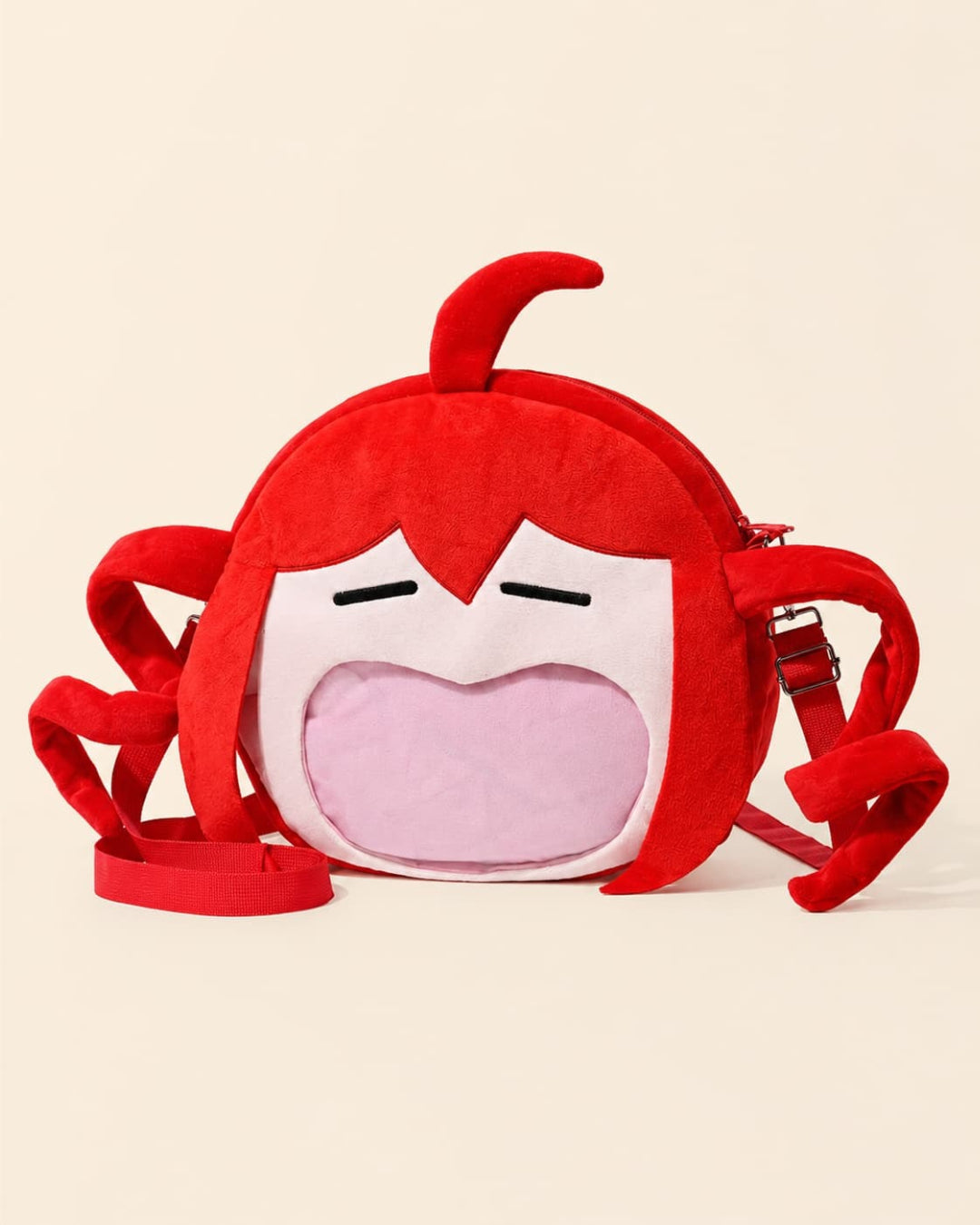 Itamoon Ita Bag – Cute Kawaii Red Crab Plush Shoulder Bag