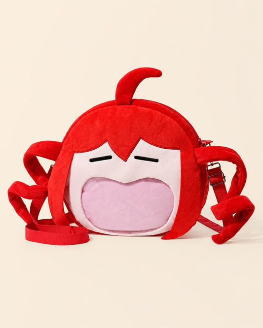 Itamoon Ita Bag – Cute Kawaii Red Crab Plush Shoulder Bag