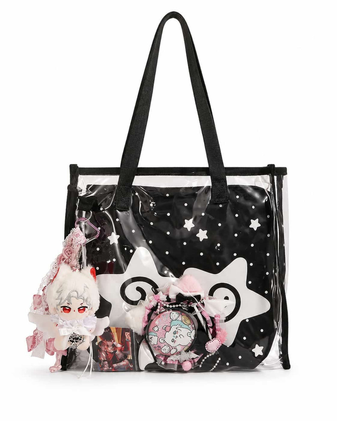 Itamoon Ita Bag – Cute Kawaii Clear PVC Tote Bag