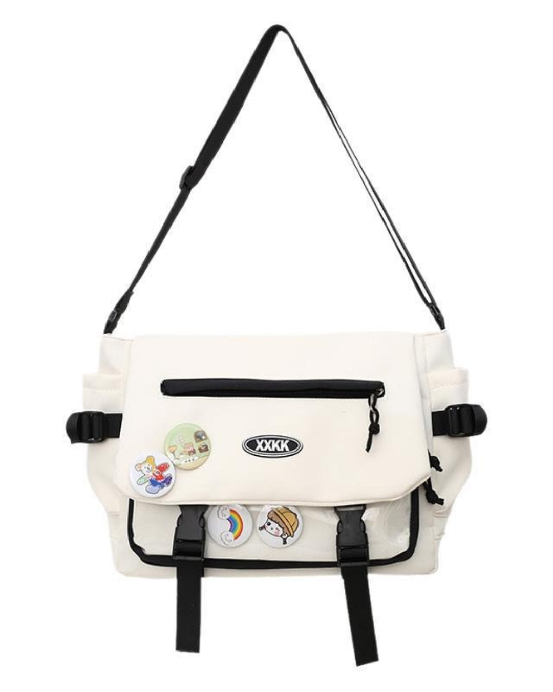 Itamoon Kawaii Ita Bag Messenger Bag with Clear Display Window