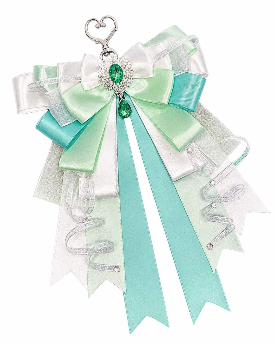 Itamoon Charm – Kawaii Jewel Ribbon Bow Bag Pendant