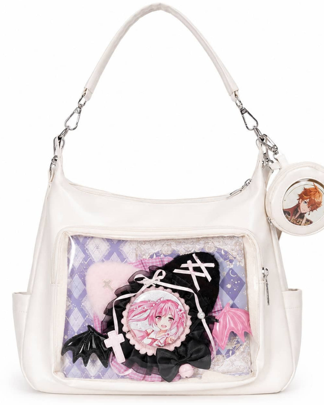 Itamoon Ita Bag – Cute Kawaii Glossy Clear Window Shoulder Bag