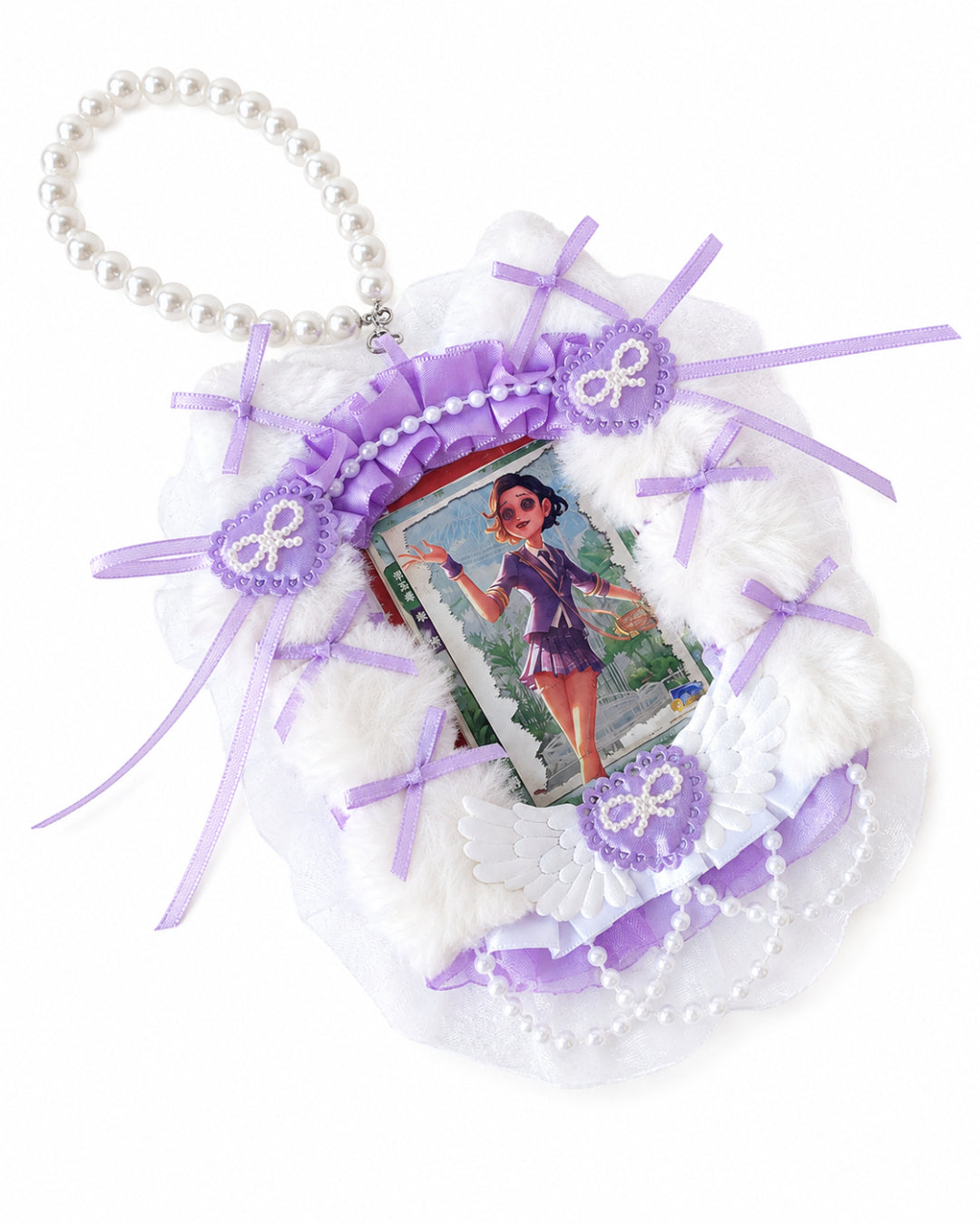Itamoon Holder – Fluffy Angel Ita Bag Card Sleeve