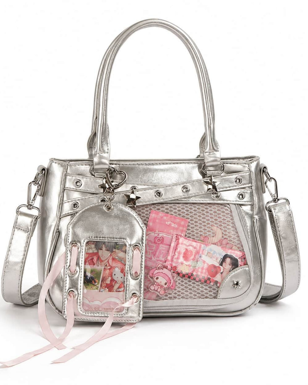 Itamoon Ita Bag – Cute Kawaii Clear Window Shoulder Tote Bag