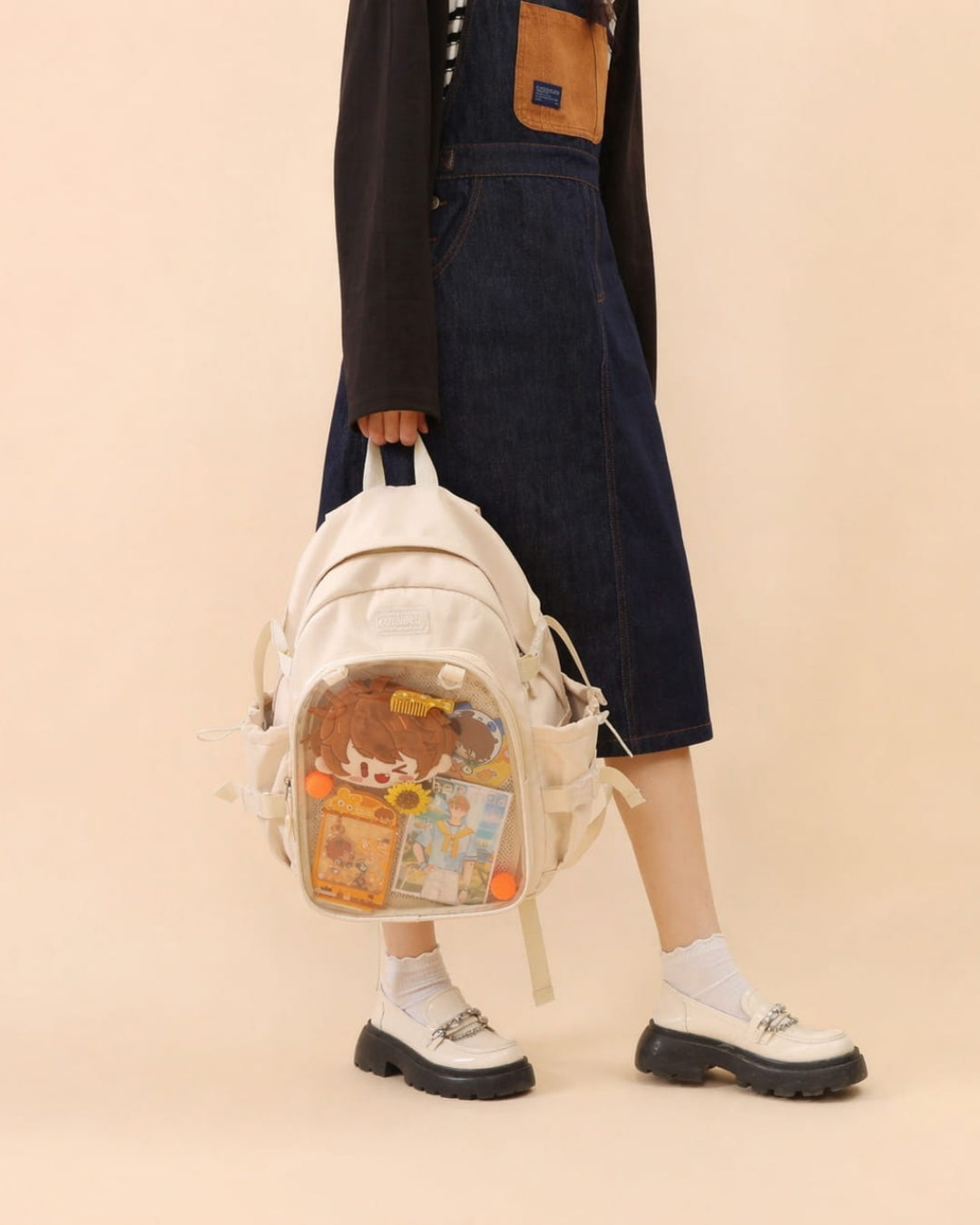 Itamoon Large Kawaii Ita Bag Backpack with Display Window