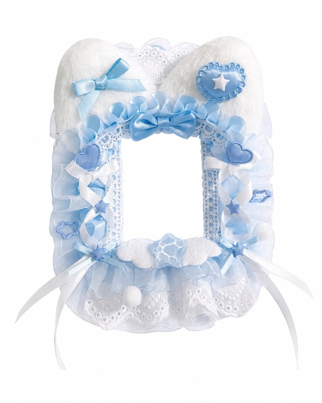 Itamoon Holder – Cozy Cat Lace Photocard Holder