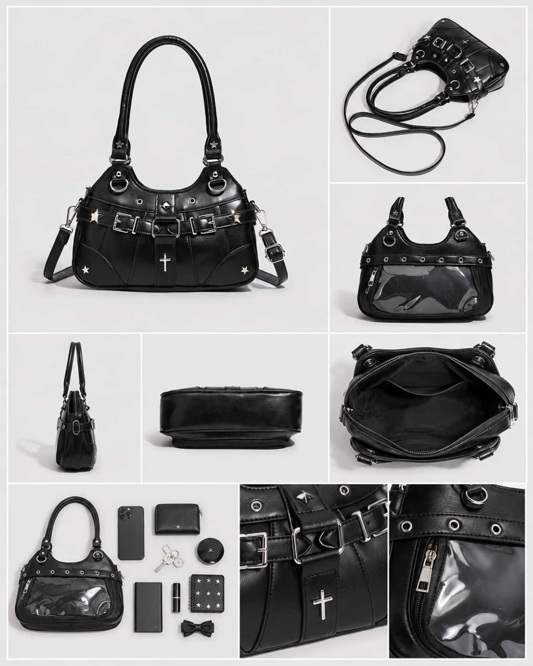 Itamoon Buckle Bag – Cute Kawaii Punk Star Shoulder Bag