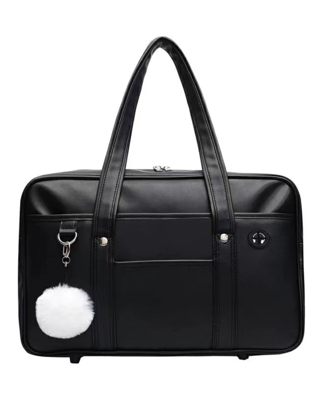 Classic Black Gyaru School Tote Bag - GyaruLab